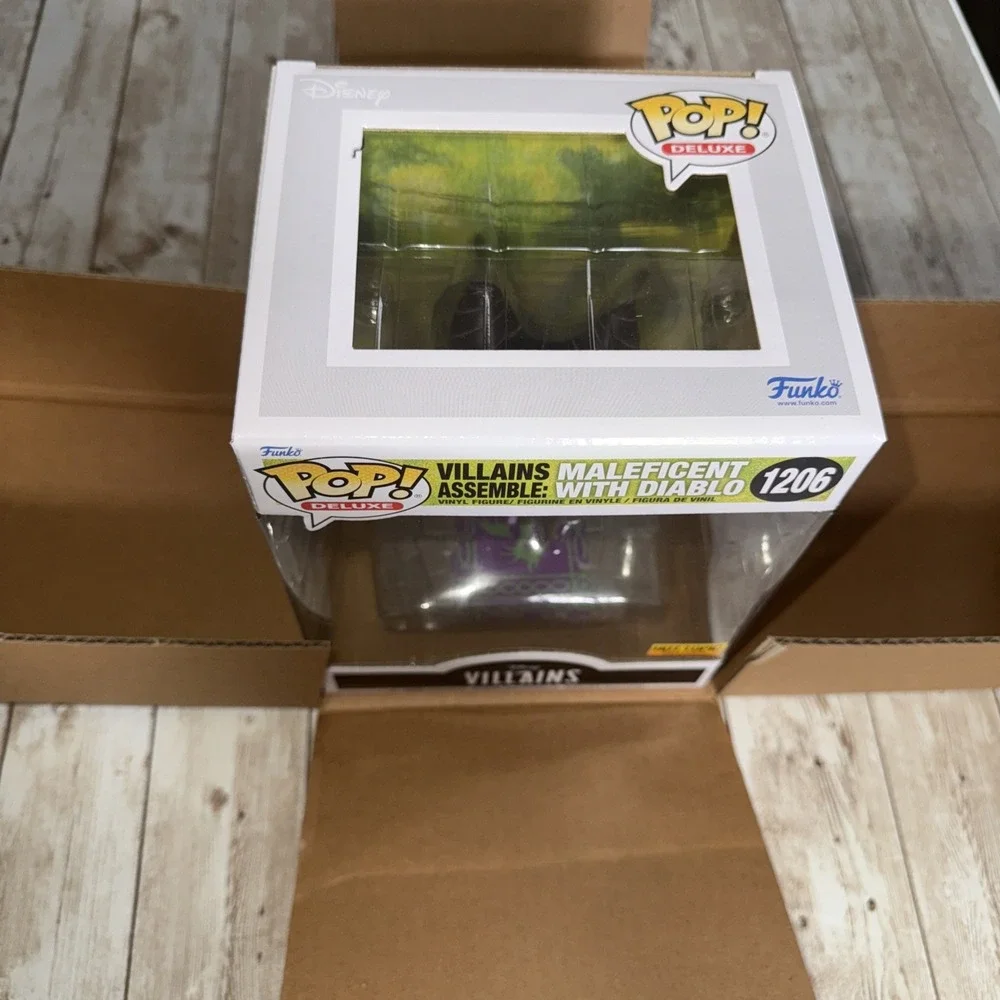 FUNKO POP! MALEFICENT WITH DIABLO EXCLUSIVE VINYL FIGURE VILLAINS ASSEMBLE #1206